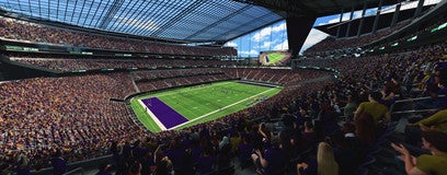 Seat view from Middle Sideline