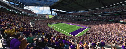 Seat view from Middle Sideline