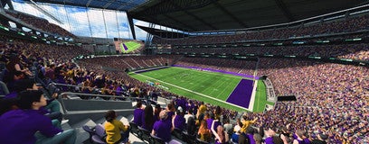 Seat view from Middle Sideline