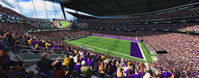 Seat view from Middle Sideline