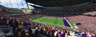 Seat view from Middle Sideline