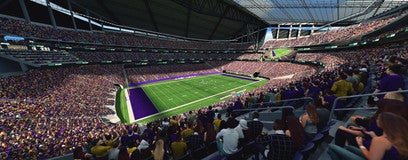 Seat view from Middle Sideline