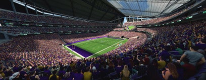 Seat view from Middle Sideline
