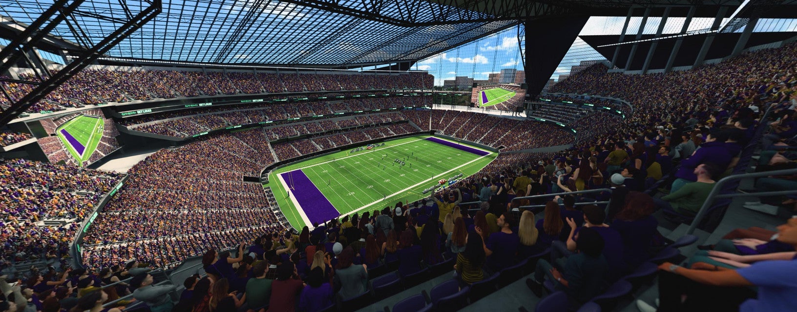 Seat view from Loge Sideline