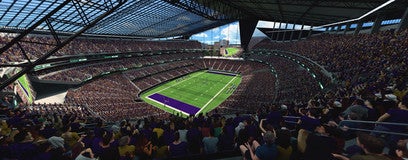 Seat view from Loge Corner