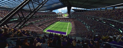 Seat view from Loge End Zone