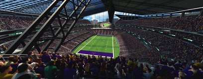 Seat view from Loge End Zone
