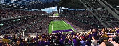 Seat view from Upper End Zone