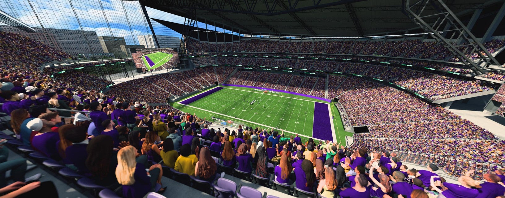 Seat view from Loge Sideline
