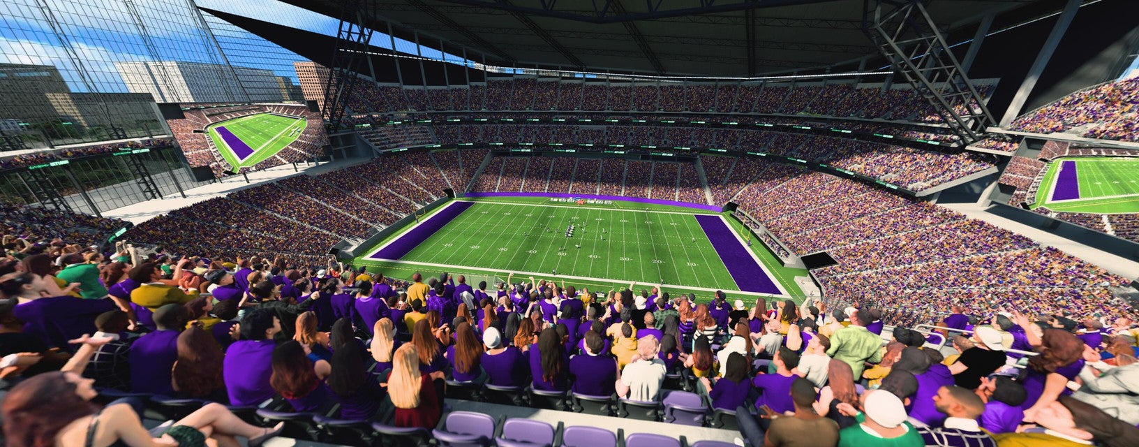 Seat view from Loge Sideline