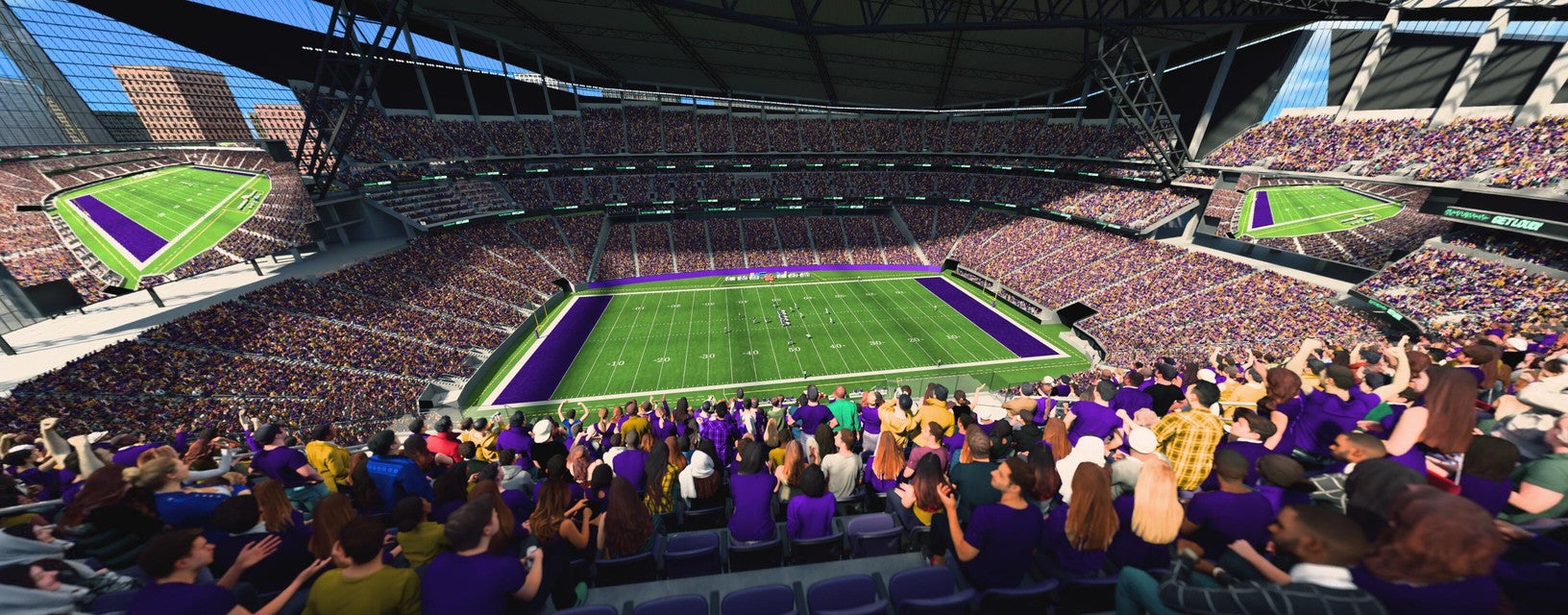 Seat view from Loge Sideline