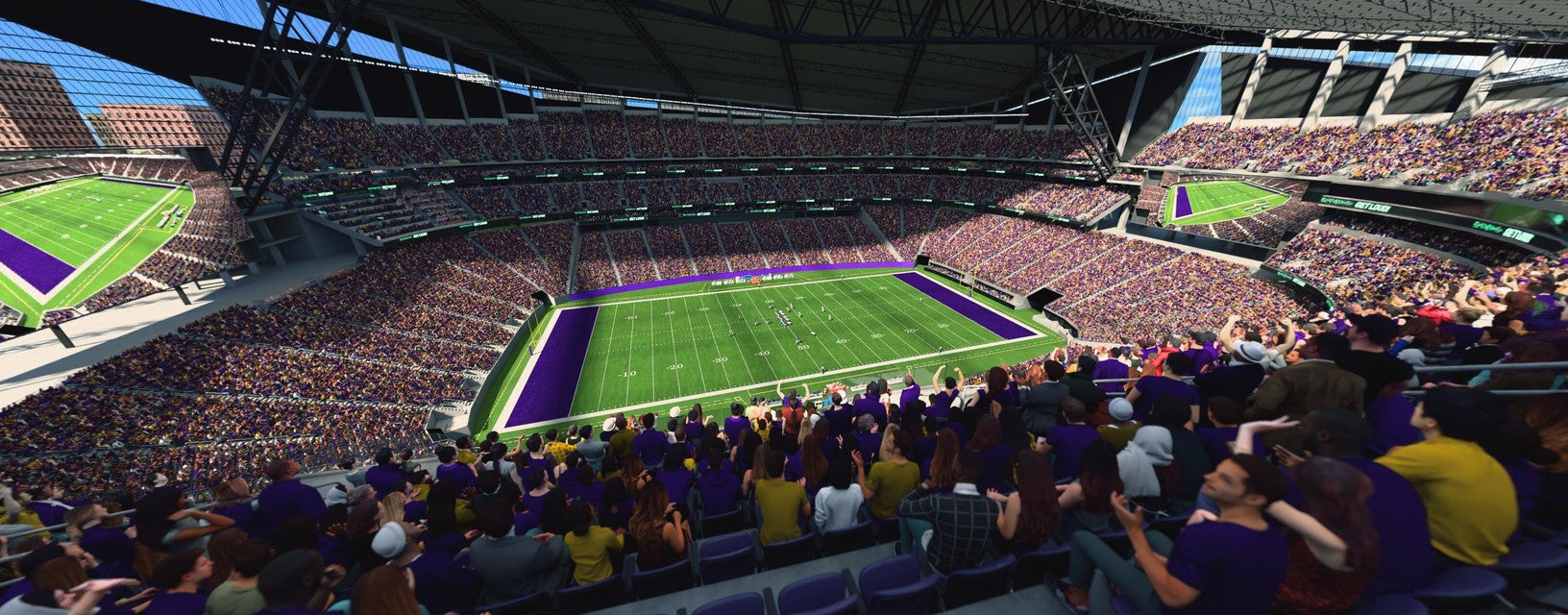 Seat view from Loge Sideline