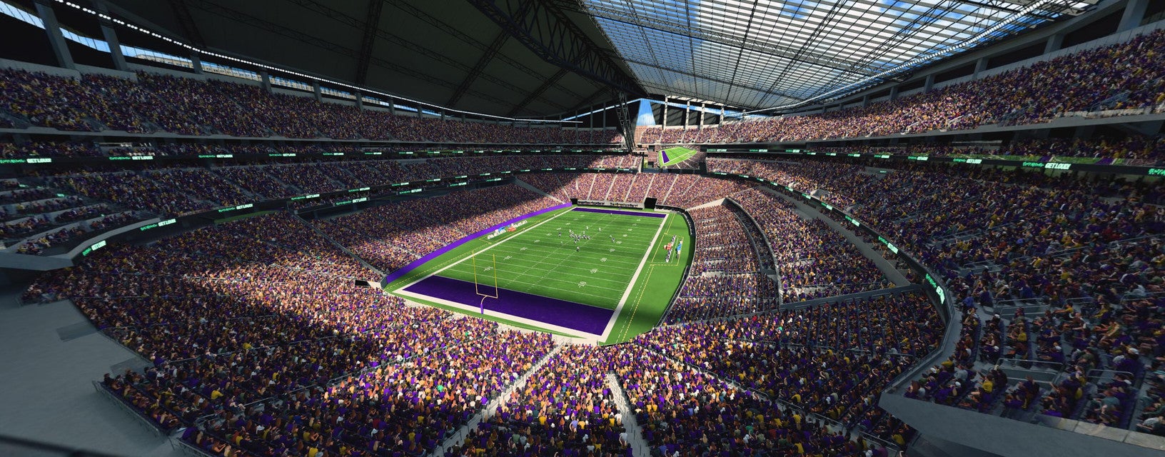 Seat view from Upper End Zone