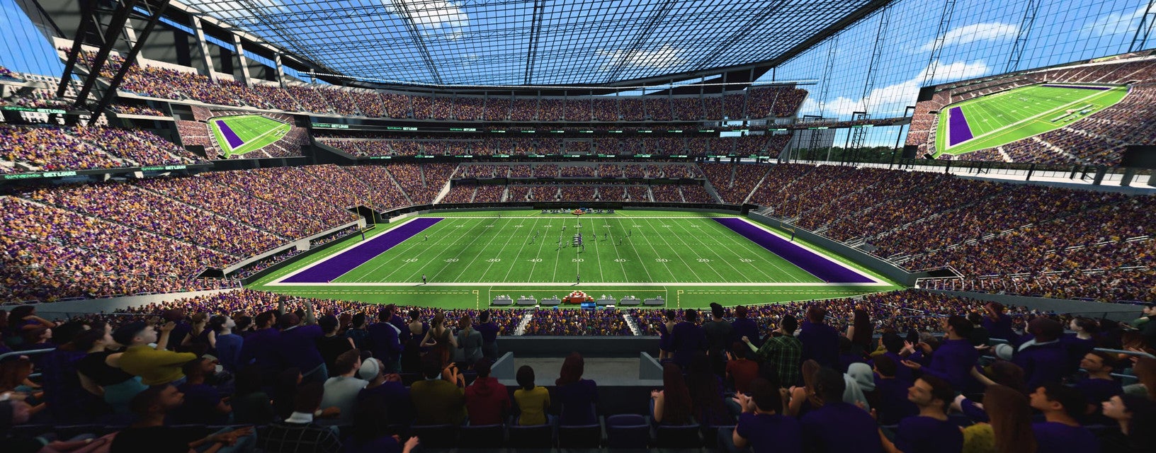 Seat view from Club