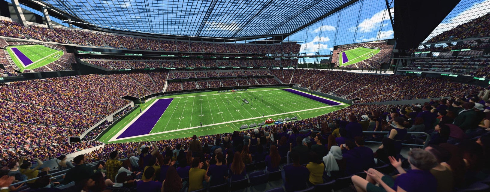 Seat view from Club