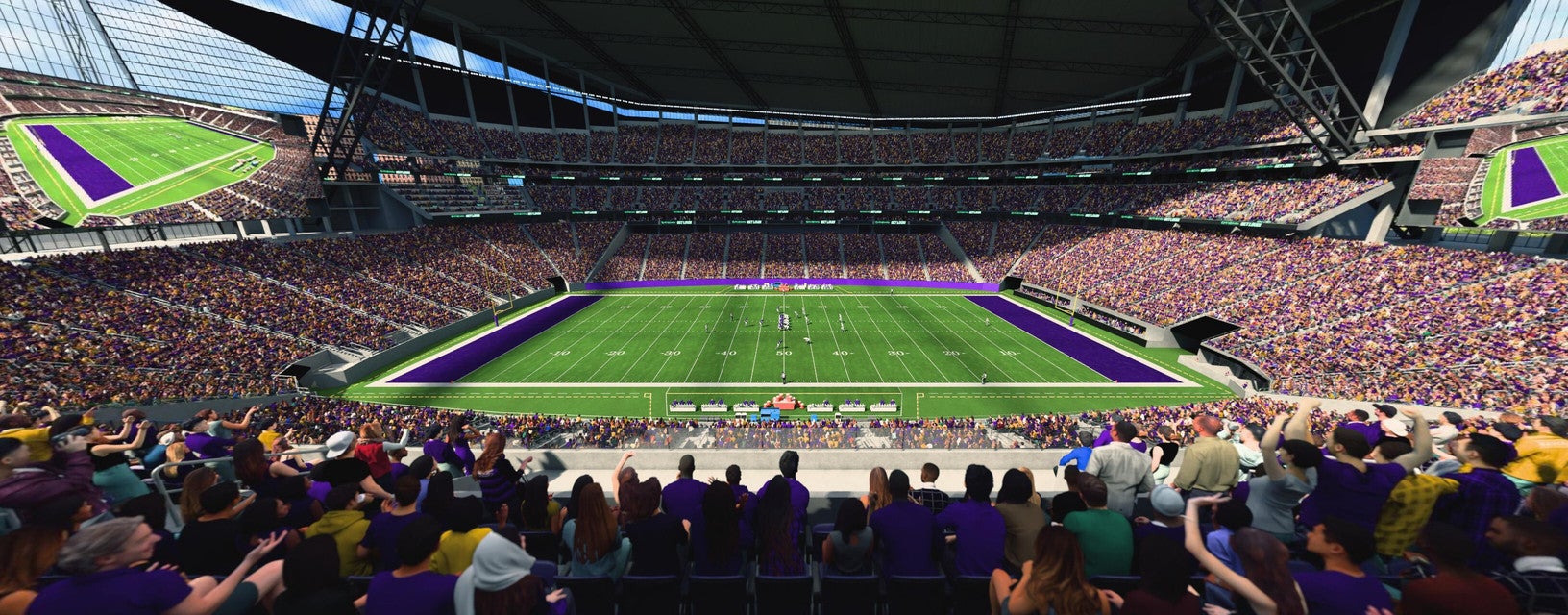 Seat view from Club