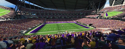 Seat view from Club