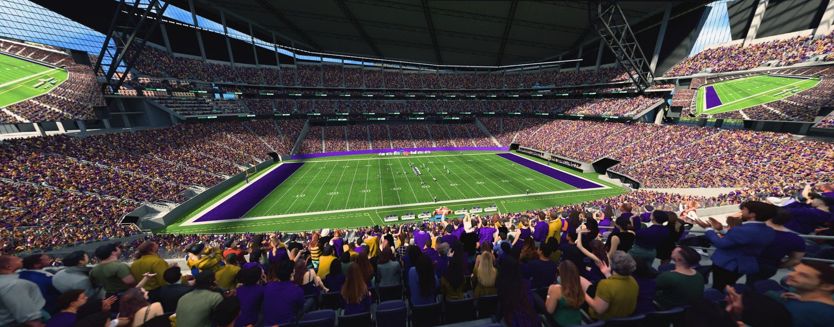 Seat view from Club