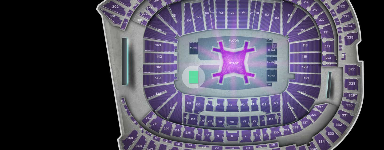 Seat view from Floor