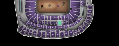 Seat view from Valhalla Club