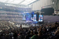 Seat view from Valhalla Club