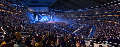 Seat view from Middle