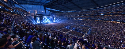 Seat view from Middle