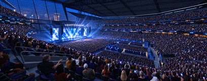 Seat view from Middle