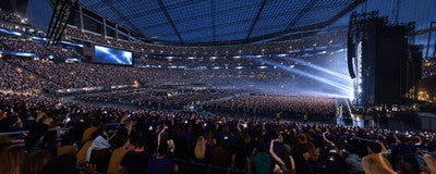 Seat view from Valhalla Club