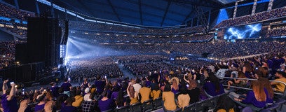 Seat view from Valhalla Club