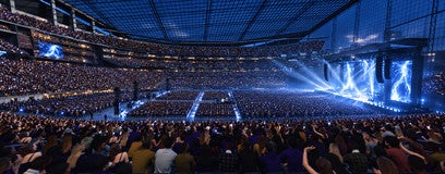 Seat view from Valhalla Club