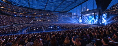 Seat view from Valhalla Club