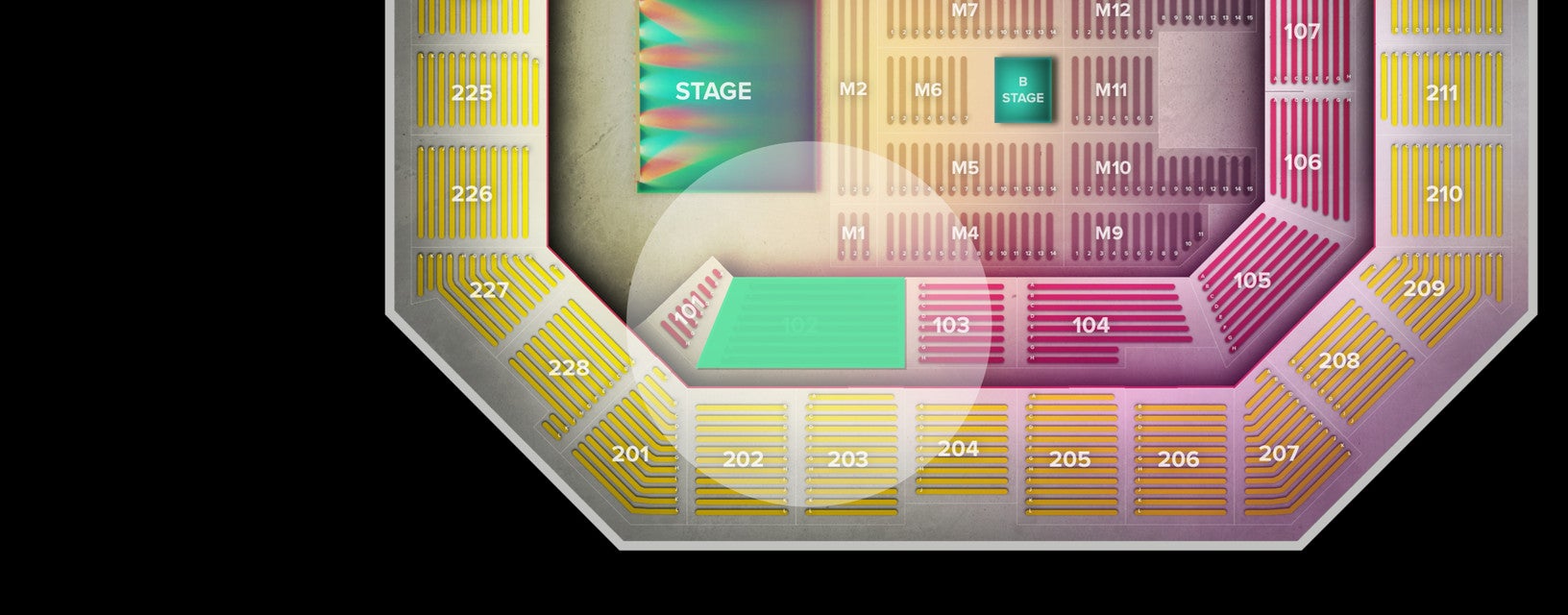 Seat view from Lower