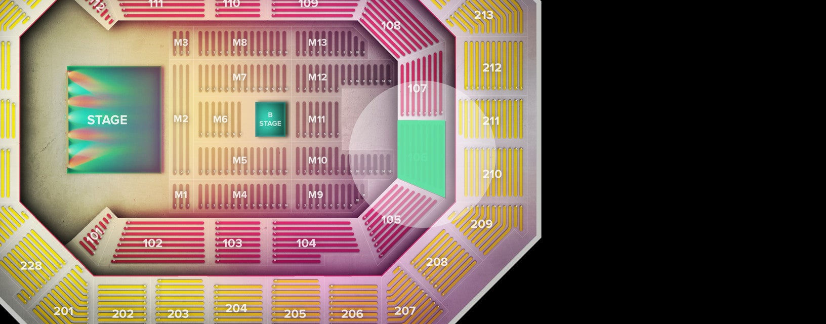Seat view from Lower