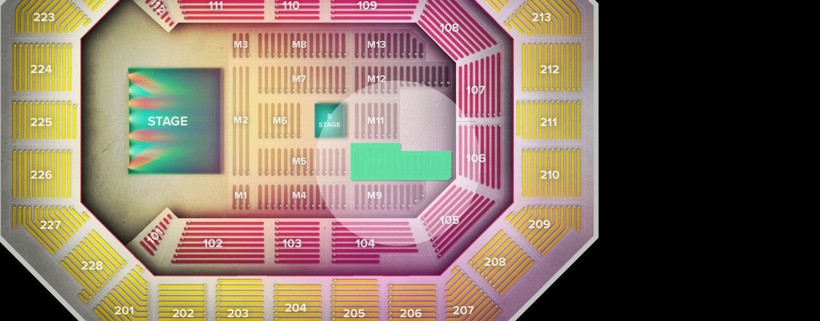 Seat view from Floor