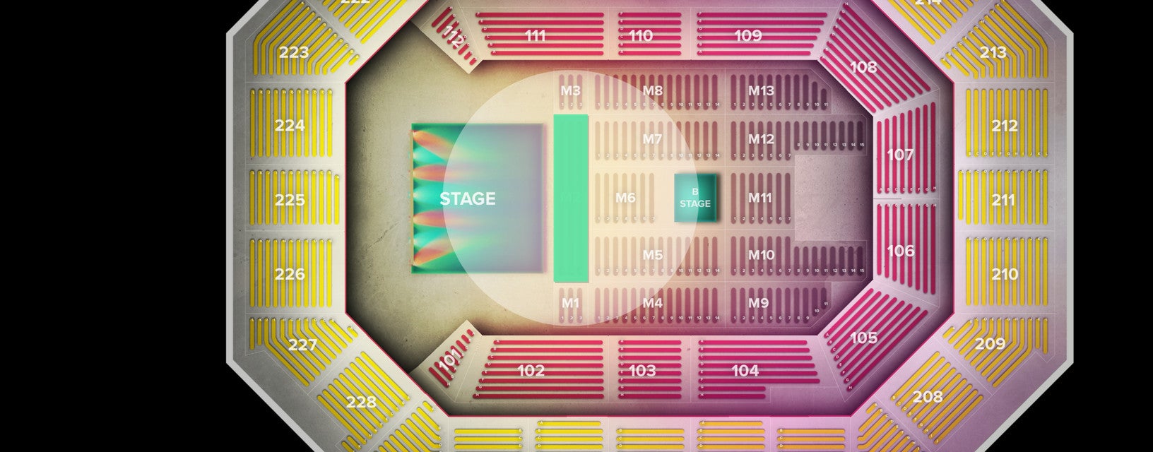 Seat view from Floor