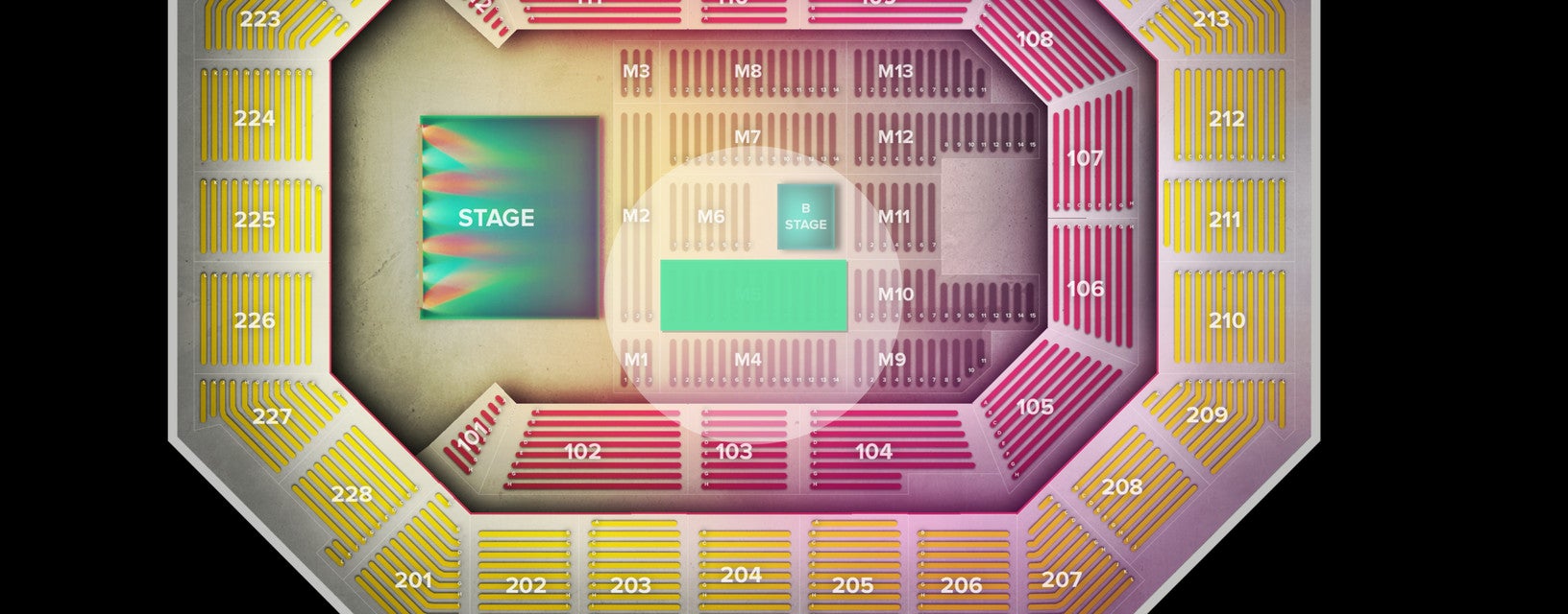 Seat view from 