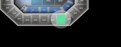 Seat view from Upper