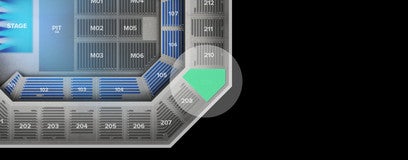 Seat view from Upper