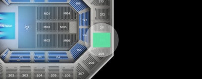 Seat view from Upper
