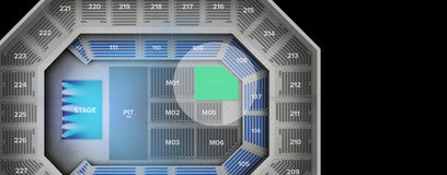 Seat view from Floor