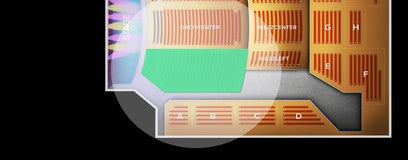 Seat view from Orchestra