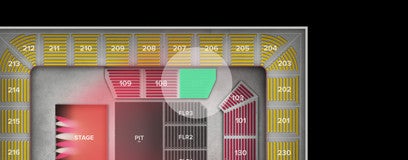 Seat view from Risers