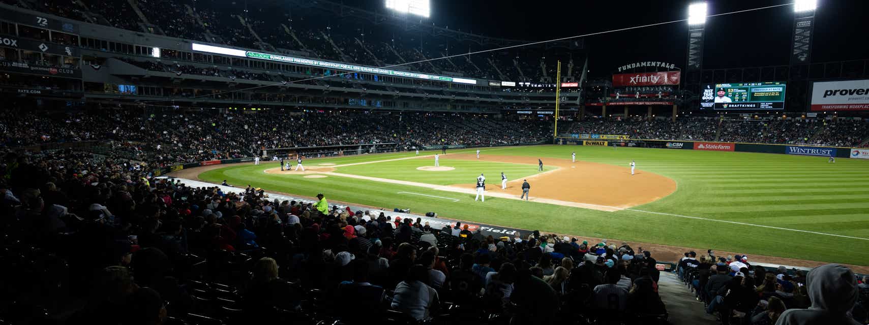 Seat view from Gold Box