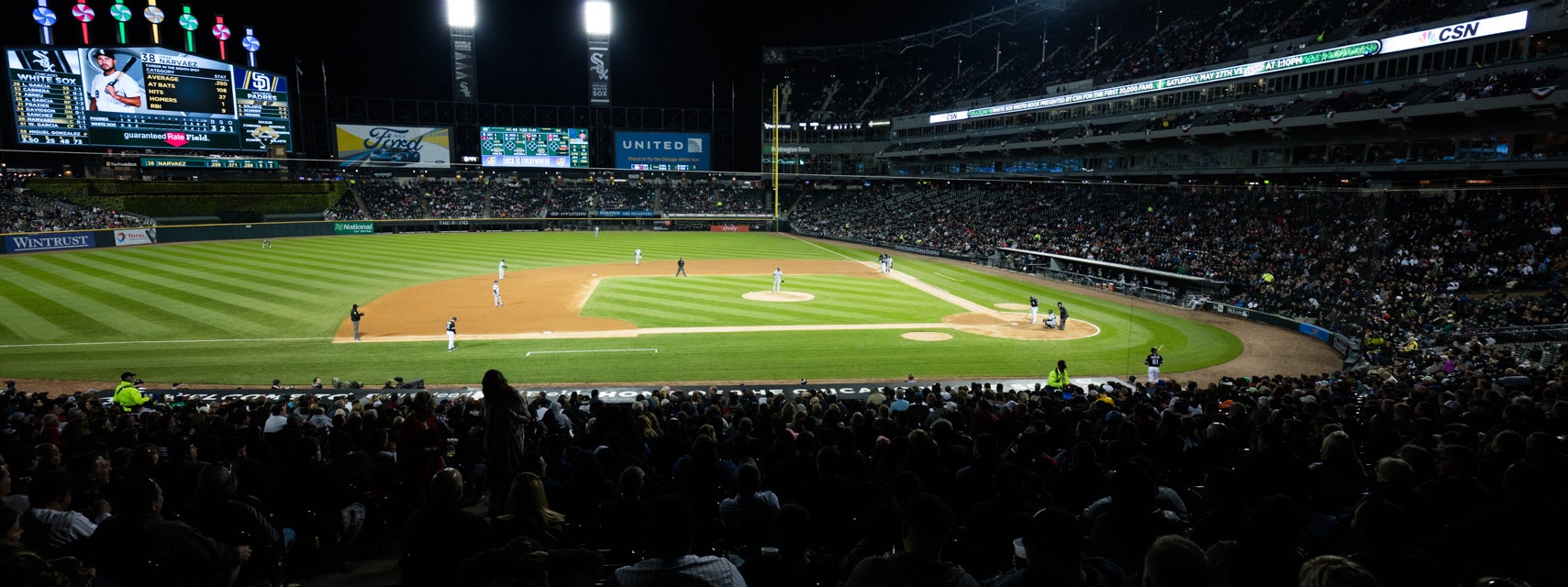 Seat view from Gold Box