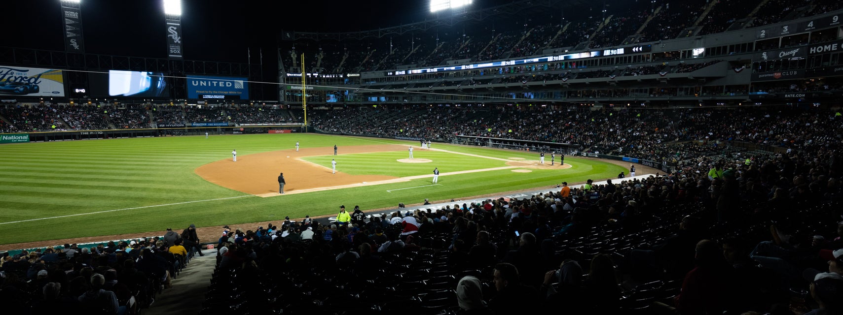 Seat view from Gold Box