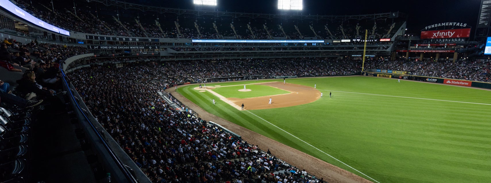 Seat view from Club