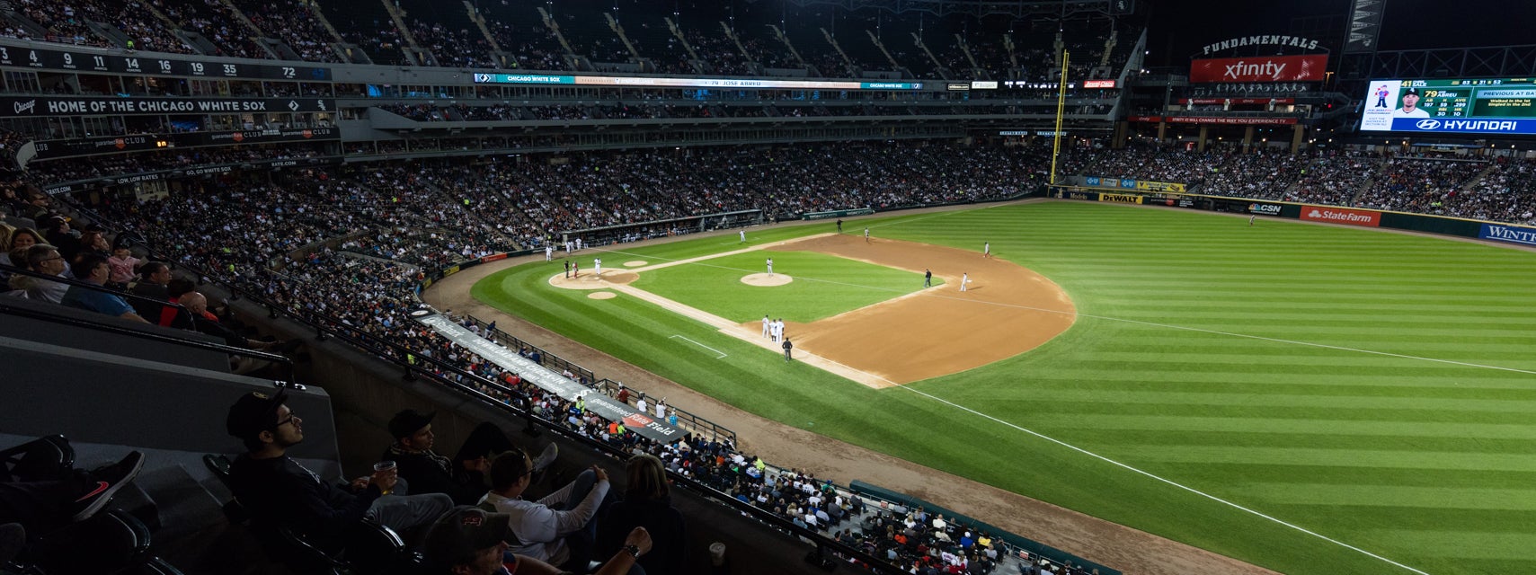 Seat view from Club