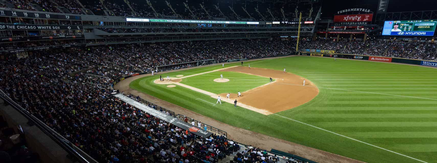 Seat view from Club