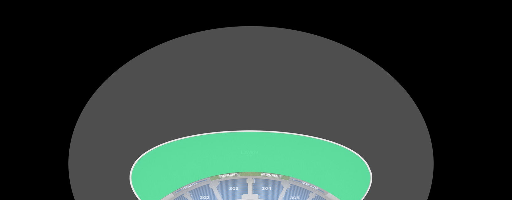 Seat view from Lawn